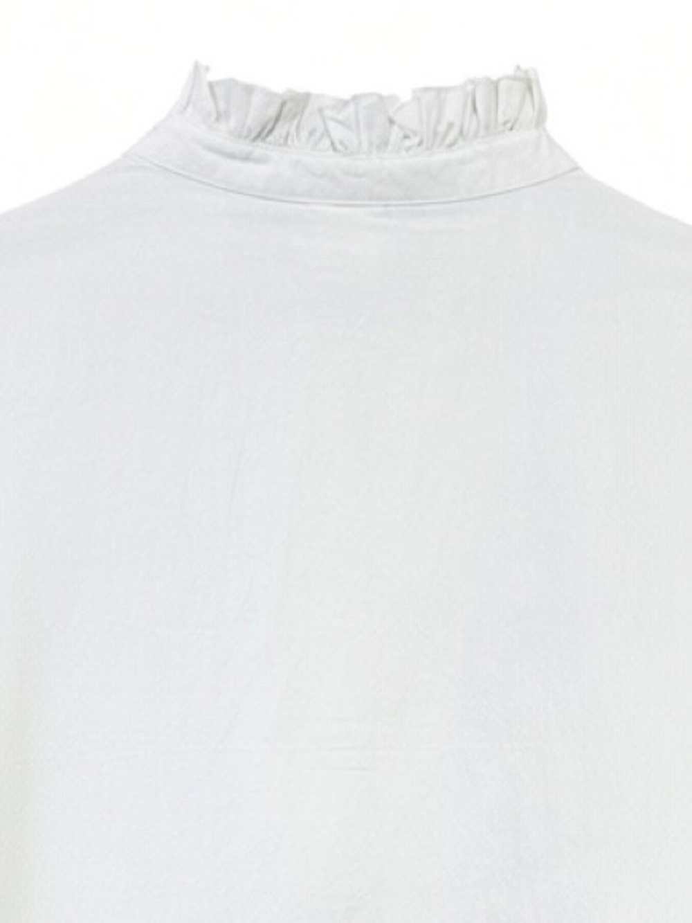 Sister Mary Juana Floral Embroidered Cotton Top White Size Small - Picture 9 of 11